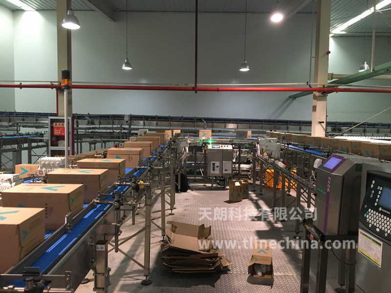 農(nóng)夫山泉稱重檢測(cè)機(jī)